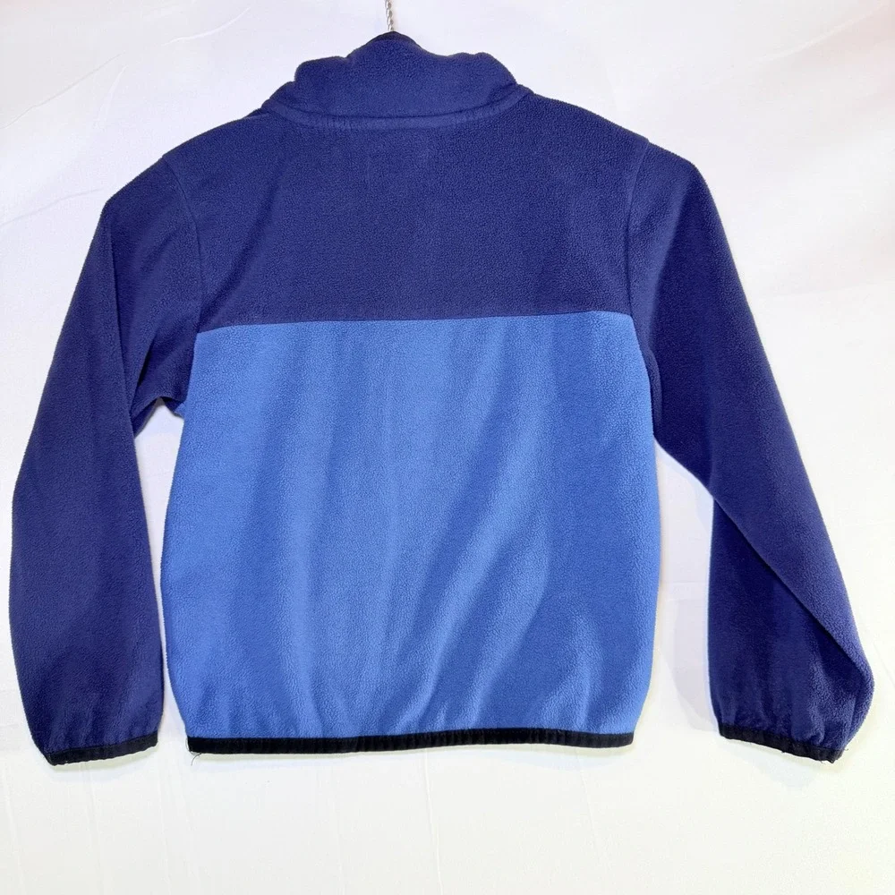The Childrens Place Boys Blue Fleece Quarter Zip Pullover Sweater Size‎ 5/6 S/P